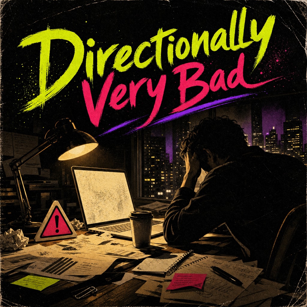 Directionally Very Bad album art